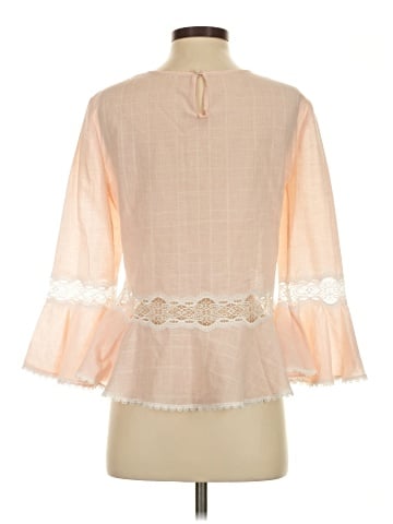Jonathan Simkhai 3/4 Sleeve Blouse (view 2)