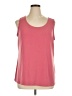 Susan Graver Pink Sleeveless Blouse Size XL - photo 1