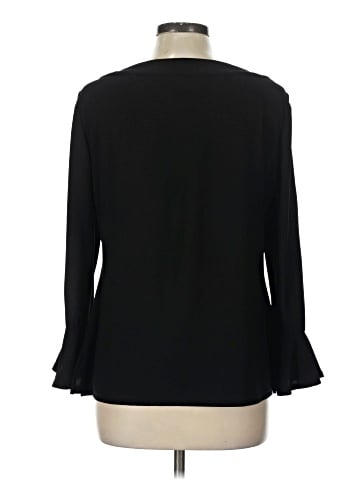 Oscar by Oscar De La Renta Long Sleeve Blouse (view 2)