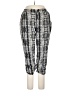 American Rag Cie 100% Polyester Print Silver Casual Pants Size L - photo 1