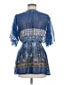 Harlow Zee 100% Polyester Blue Casual Dress Size M - photo 2