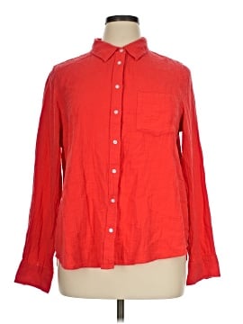 Caslon Long Sleeve Button-Down Shirt (view 1)