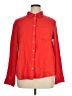 Caslon 100% Cotton Solid Red Long Sleeve Button-Down Shirt Size XL - photo 1