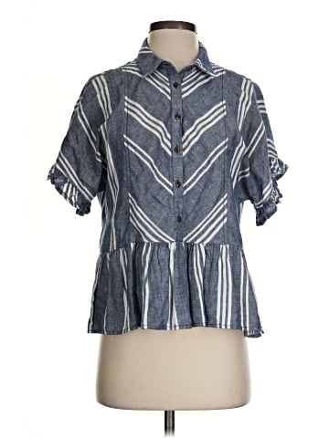 Maeve by Anthropologie Short Sleeve Blouse (view 1)