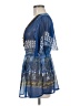 Harlow Zee 100% Polyester Blue Casual Dress Size M - photo 5
