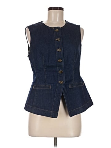 J.Crew Denim Vest (view 1)