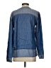 Michael Stars 100% Lyocell Blue Long Sleeve Blouse Size XS - photo 2
