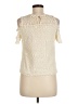 Monteau Ivory Short Sleeve Top Size M - photo 2