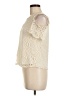 Monteau Ivory Short Sleeve Top Size M - photo 5