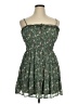 Trixxi 100% Polyester Floral Green Casual Dress Size XL - photo 1