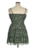 Trixxi 100% Polyester Floral Green Casual Dress Size XL - photo 2