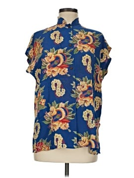 Avanti Short Sleeve Silk Top (view 1)