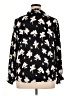 Monday Fun 100% Polyester Black Long Sleeve Blouse Size XL - photo 2