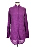 Armani Exchange Purple Long Sleeve Button-Down Shirt Size S - photo 1