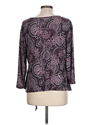 R&M Richards 3/4 Sleeve Blouse (view 2)