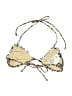 H&M Animal Print Gold Swimsuit Top Size S - photo 2