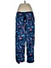 Talbots 100% Cotton Print Blue Active Pants Size L - photo 1