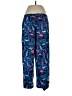 Talbots 100% Cotton Print Blue Active Pants Size L - photo 2