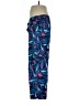 Talbots 100% Cotton Print Blue Active Pants Size L - photo 5