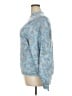 By Anthropologie Paisley Blue Pullover Sweater Size 2X - photo 5