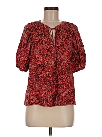 Ulla Johnson Short Sleeve Blouse (view 1)