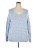 Tommy Hilfiger 100% Cotton Blue Pullover Sweater Size 2X - photo 1