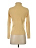 Talbots 100% Cotton Yellow Turtleneck Sweater Size S - photo 2