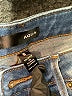 Aqua Stripes Blue Jeans Size 30 waist - photo 7