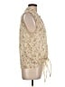 Love Notes Ivory Sleeveless Blouse Size L - photo 4