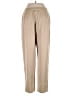 Lizsport 100% Polyester Solid Tan Casual Pants Size 14 - photo 2