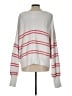 Aerie 100% Cotton Stripes White Pullover Sweater Size L - photo 2