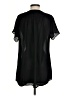 CAbi 100% Polyester Black Short Sleeve Blouse Size S - photo 2