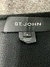 St. John 100% Wool Solid Black Cocktail Dress Size 6 - photo 7