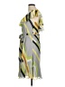 Tibi 100% Silk Argyle Gray Cocktail Dress Size 8 - photo 5