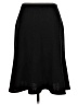 St. John Solid Black Wool Skirt Size 10 - photo 2