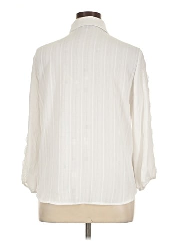 Como Black 3/4 Sleeve Blouse (view 2)