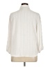 Como Black 100% Polyester Ivory 3/4 Sleeve Blouse Size XL - photo 2
