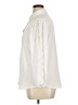 Como Black 100% Polyester Ivory 3/4 Sleeve Blouse Size XL - photo 5