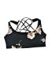 Onzie Floral Black Swimsuit Top Size M/L - photo 1