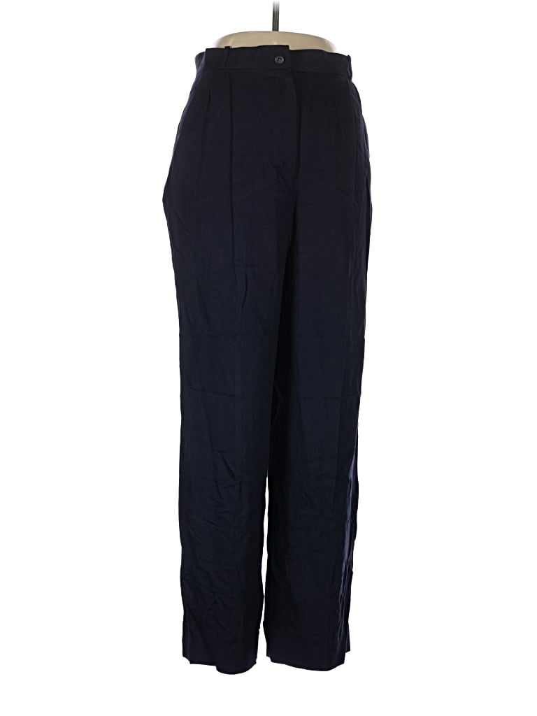 Pre-owned Carlisle Silk Pants In Blue