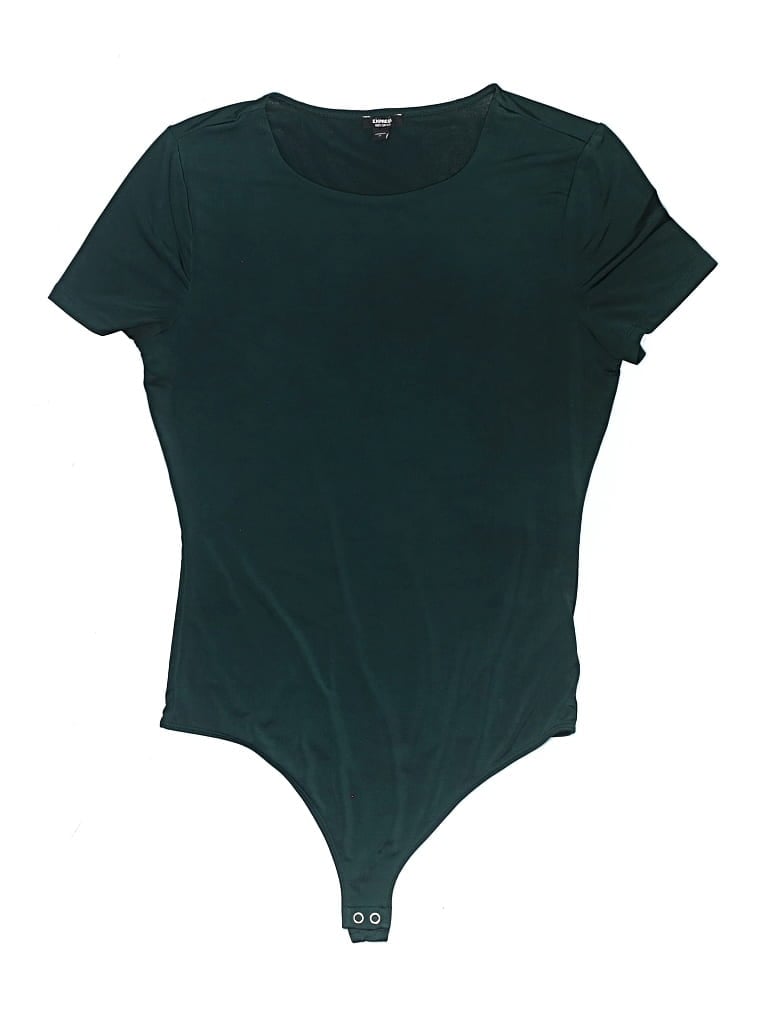 Pre-owned Express Bodysuit In Teal