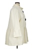 Ali Miles 100% Polyester Solid Ivory Coat Size 1X - photo 4