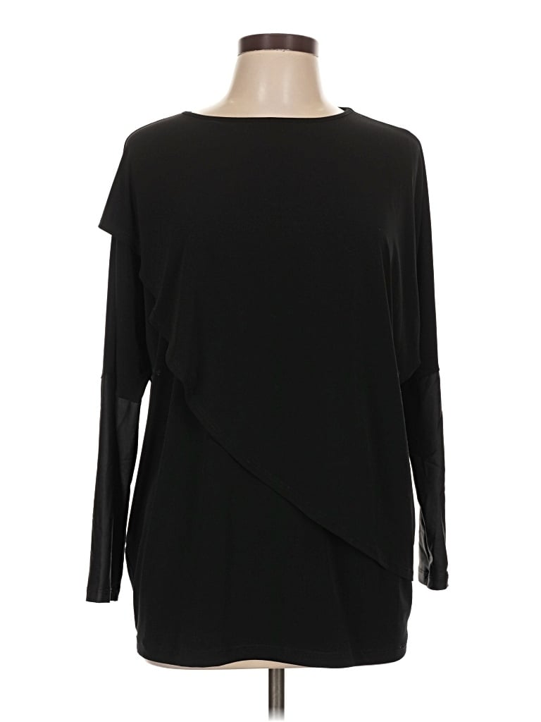 Pre-owned Clara Sun Woo 3/4 Sleeve T-shirt In Black