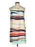 Speechless 100% Polyester Stripes Ivory Casual Dress Size M - photo 1