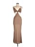 Unbranded Brown Tan Cocktail Dress Size M - photo 1