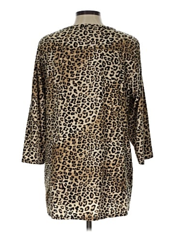 Chico's 3/4 Sleeve T-Shirt (view 2)