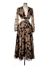 Gianni Bini 100% Polyester Brown Cocktail Dress Size 10 - photo 1