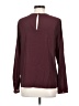 MICHAEL Michael Kors 100% Polyester Burgundy Long Sleeve Blouse Size S - photo 2