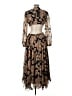 Gianni Bini 100% Polyester Brown Cocktail Dress Size 10 - photo 2