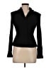 Diane von Furstenberg 100% Wool Black Wool Blazer Size 6 - photo 1